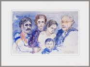 Familie
Aquarel