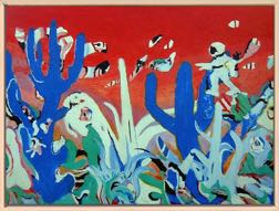 Onder water
Acryl op papier Onder water
Acryl op papier