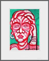 Vrouw
Acryl papier Vrouw
Acryl papier