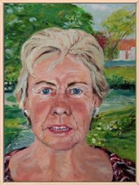 Portret van Ans
Olieverf canvas