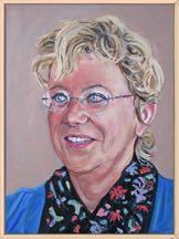 Portret van Gea
Acryl canvas