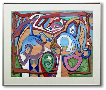 Rare tijden
Acryl papier 
particulier bezit